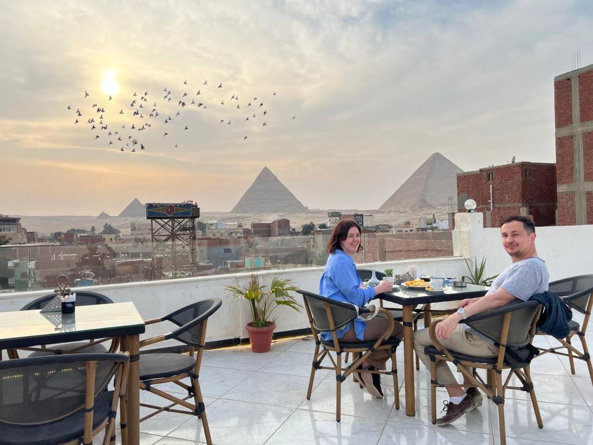 Eagles Pyramids View 호텔 Kafret el-Gabal 외부 사진