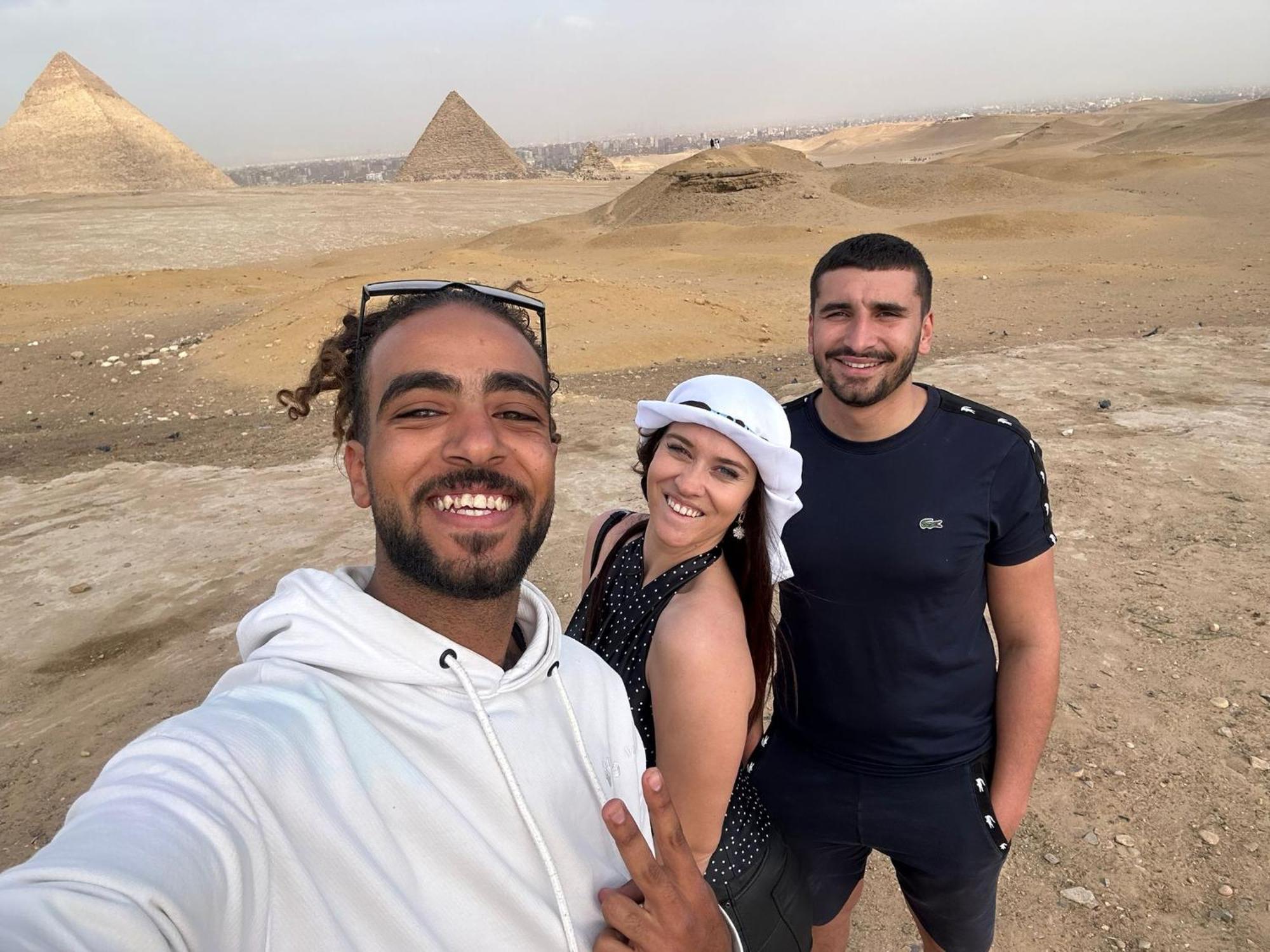 Eagles Pyramids View 호텔 Kafret el-Gabal 외부 사진