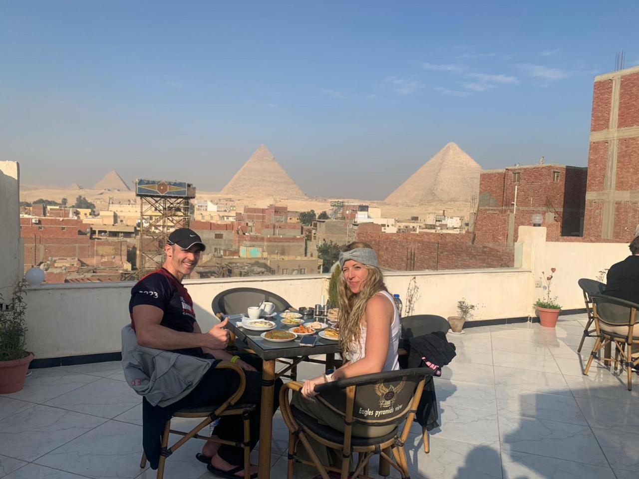 Eagles Pyramids View 호텔 Kafret el-Gabal 외부 사진