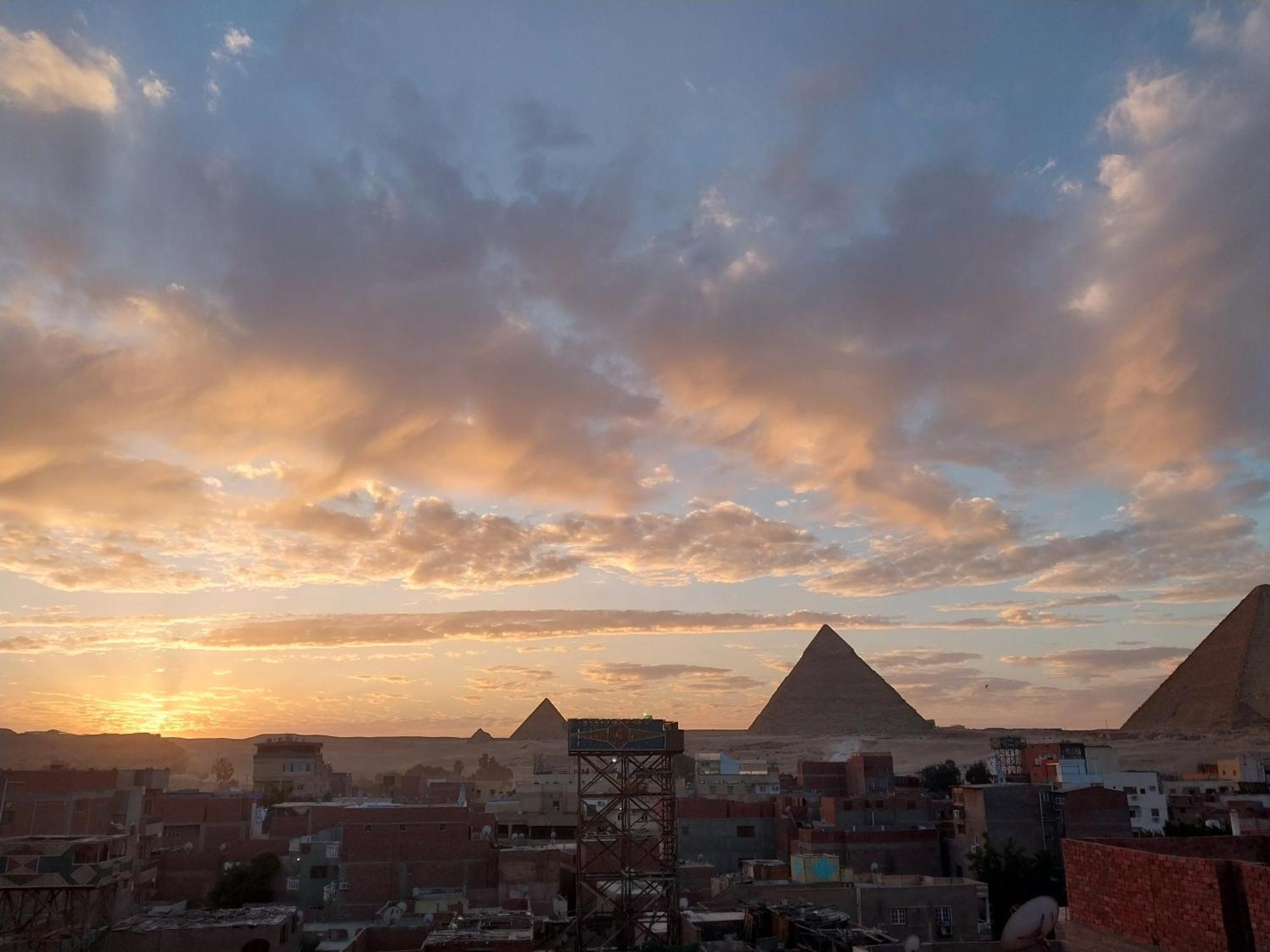 Eagles Pyramids View 호텔 Kafret el-Gabal 외부 사진