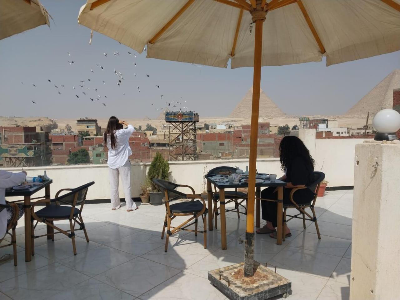 Eagles Pyramids View 호텔 Kafret el-Gabal 외부 사진
