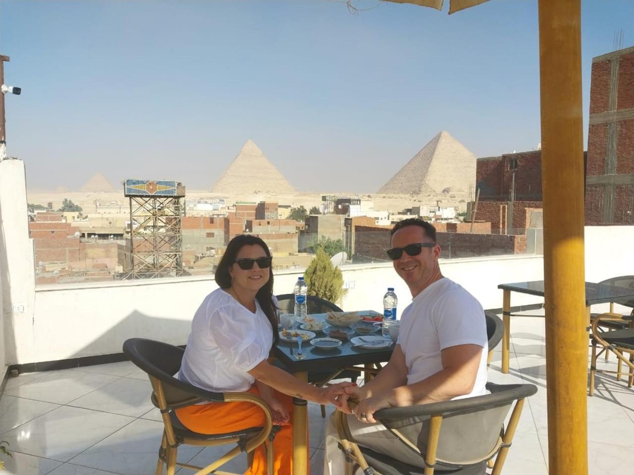 Eagles Pyramids View 호텔 Kafret el-Gabal 외부 사진