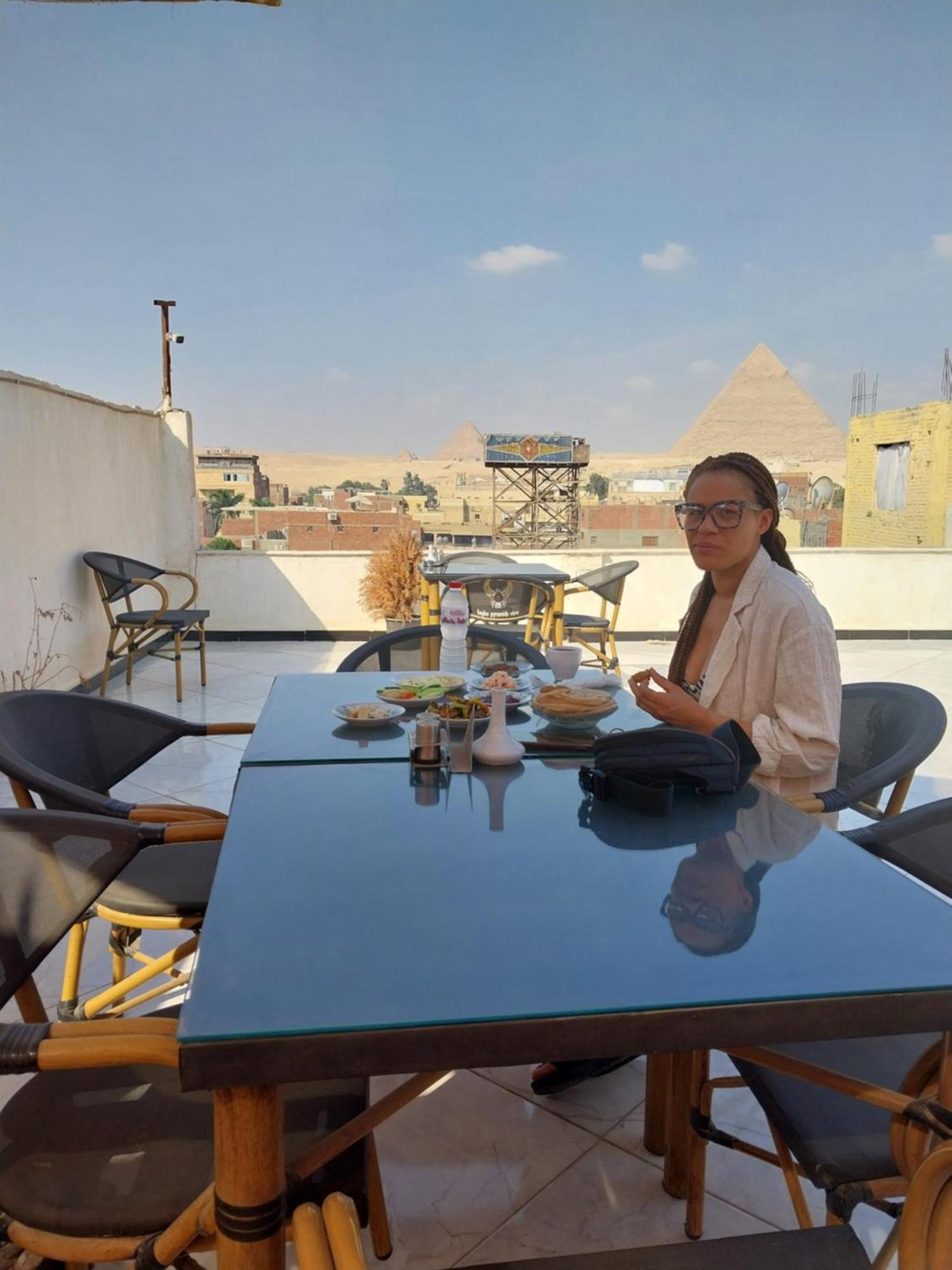 Eagles Pyramids View 호텔 Kafret el-Gabal 외부 사진