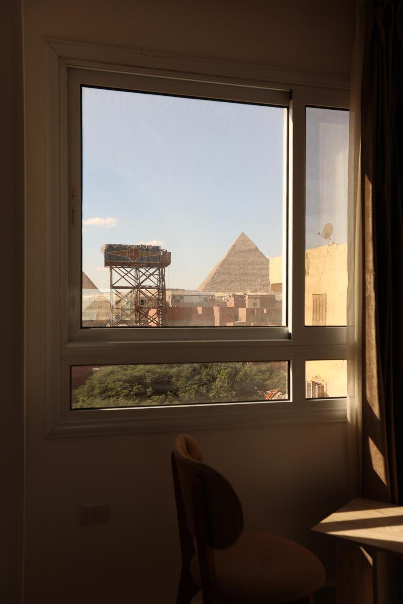 Eagles Pyramids View 호텔 Kafret el-Gabal 외부 사진